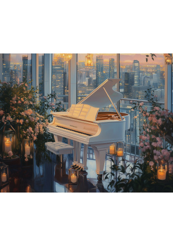 Koncert na 28. piętrze: Einaudi & Chopin przy zachodzie słońca